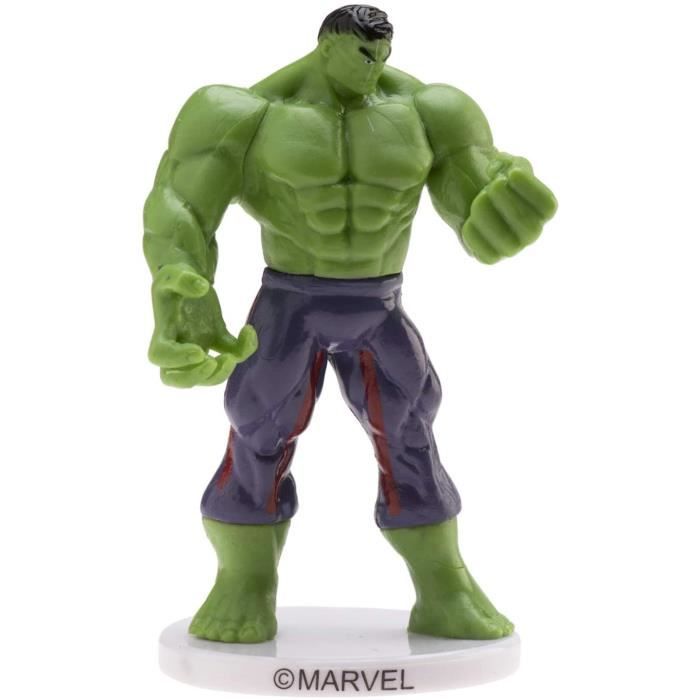 Dekora Figurine Pour Gateau Anniversaire Enfants De L Incroyable Hulk 9 Cm14 Cdiscount Maison