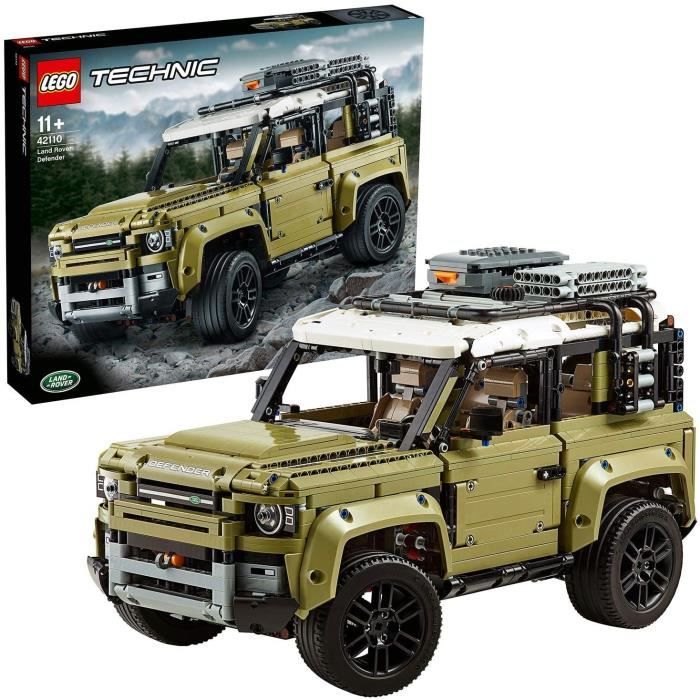 LEGO - Technic Land Rover Defender Jeu de construction - Vert - Mixte - 2573 Pièces