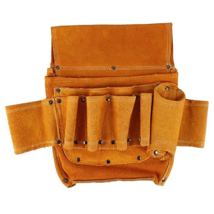 SAC A OUTIL,Trousse à outils électrique en cuir,sac multifonction de — free download