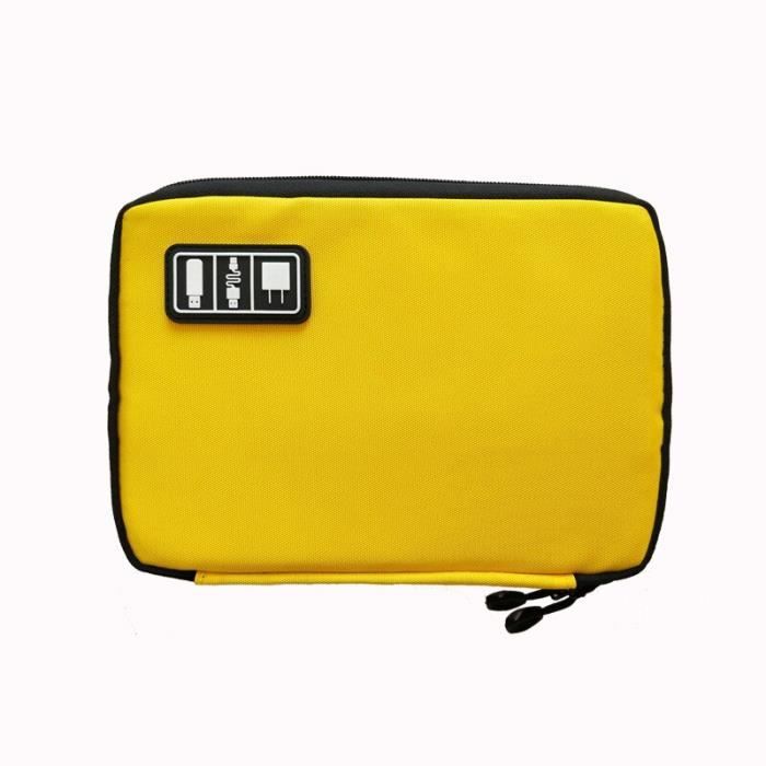 Acheter Sac De Rangement Pour Gadgets De Voyage, Sac De Câble Numérique Portable, Accessoires électroniques, Pochette De Rangement Pour écouteurs, Câble USB, Disque Dur, Lecteur Flash, Chargeur