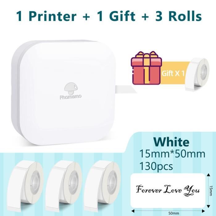 Imprimante D'Étiquettes Bluetooth M220 - Étiqueteuse Thermique