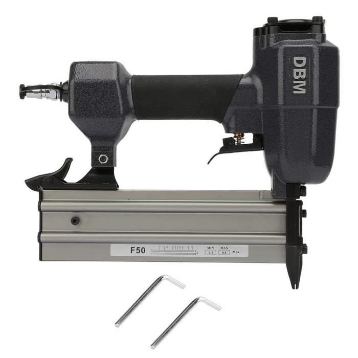 Pistolet à clou pneumatique, Agrafeuse pneumatique F50, Agrafeuse à clouage pneumatique pour