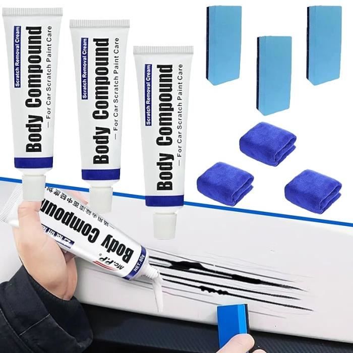 3pcs Body Compound Car Scratch Remover Professional Car Scratch Repair ...