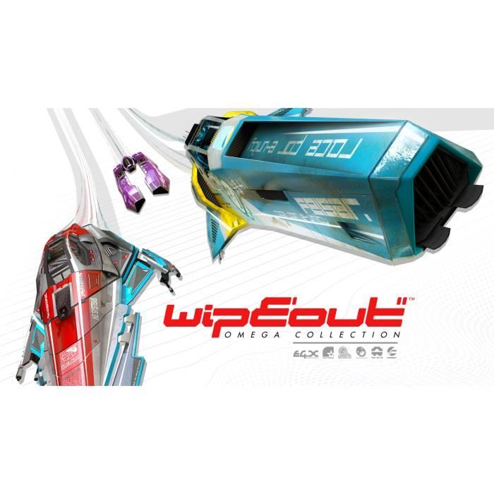 Wipeout : Omega Collection Edition Limitée Fourreau En Carton Boitier Classique Psone + 4 Thèmes Ps4 - vue 2
