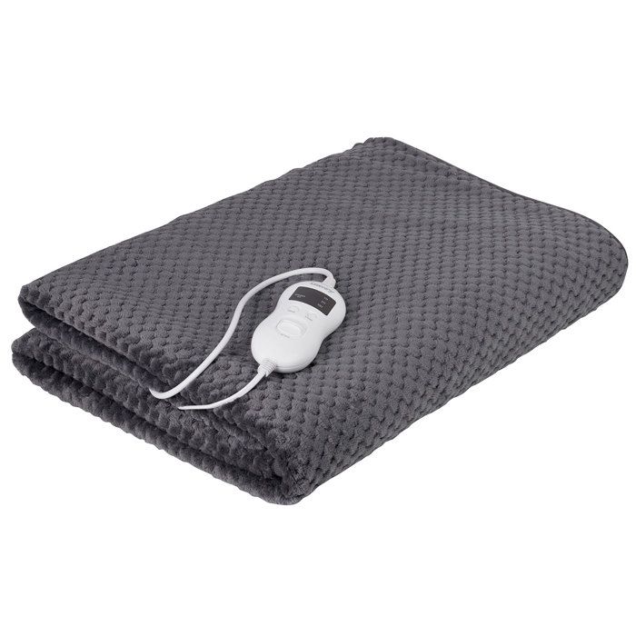 Chauffe-lit Électrique 150x100cm 5 Niveaux de Température Minuteur Lavable 60 W Camry CR 7416 85W Gris Chauffe-lit Électrique 150x100cm 5 Niveaux de Température Minuteur Lavable 60 W Camry CR 7416 85W Gris