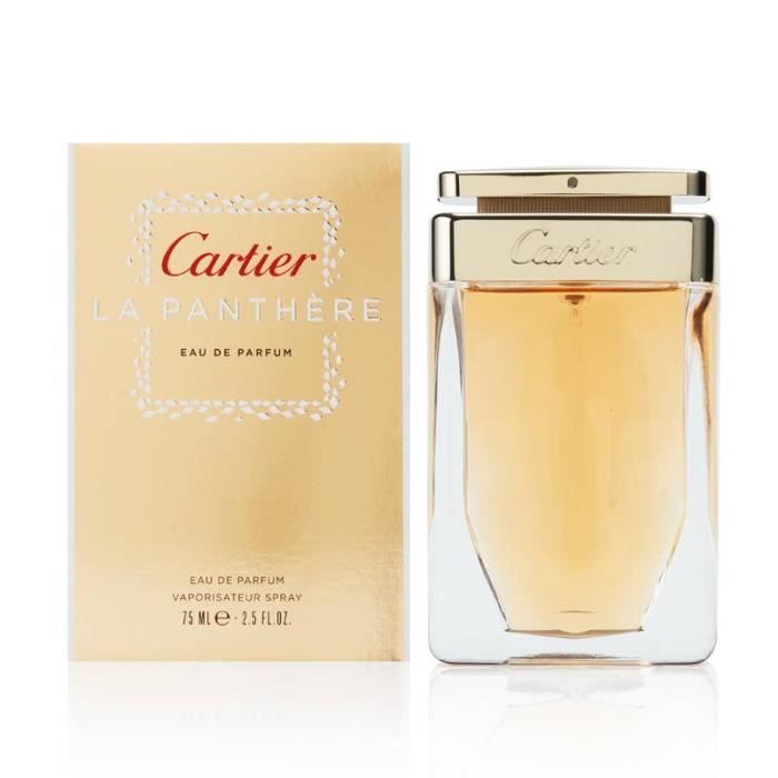 CARTIER LA PANTHÈRE EAU DE PARFUM 75ML - Cdiscount Au quotidien