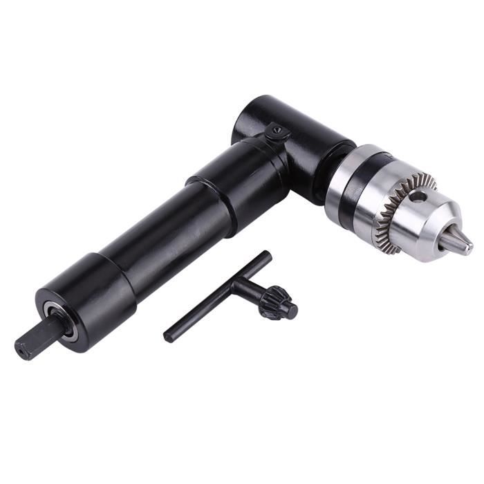Adaptateur Perceuse à Angle Droit 105° – Porte-embout Hexagonale 6,35 Mm – Pour Espaces étroits, Bricolage