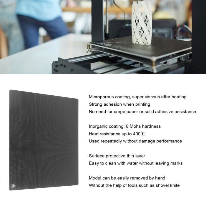 Creality Ender 3 Pinces Fixation Lit Chauffant 7mm Pour Imprimantes 3D Creality - Ender 3 Pro, V2, 5 Pro, CR-20 PRO Pinces Acier Inoxydable 7mm