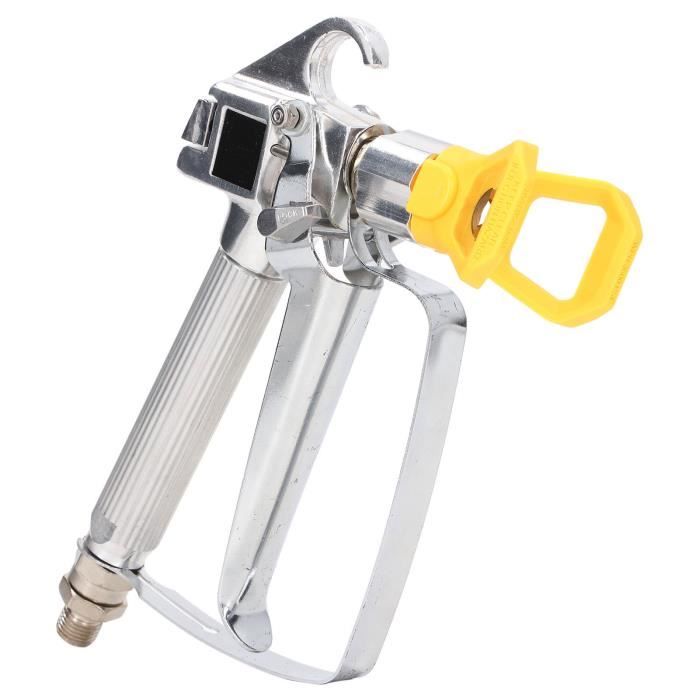 Mophorn Pistolet à peinture sans air, kit haute pression 3600 PSI avec 5 embouts, filtres et accessoires pour une peinture fluide et efficace
