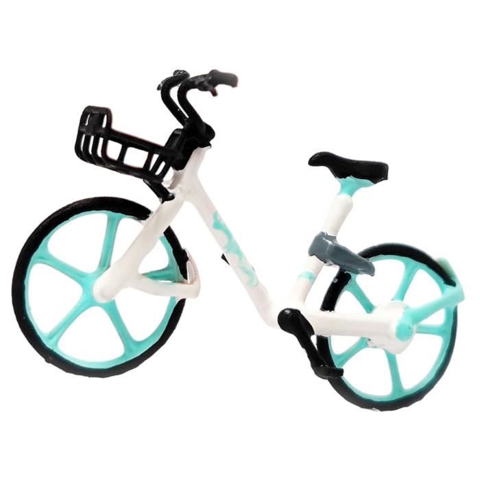 1/64 Vélo Modèle Figurine Jeu de Rôle Figurines Scène de Rue Bricolage Modèle Vert Cdiscount