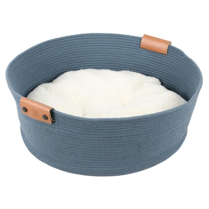 Comparer les prix de Europet Bernina Panier pour chat Tres D&D Home bleu