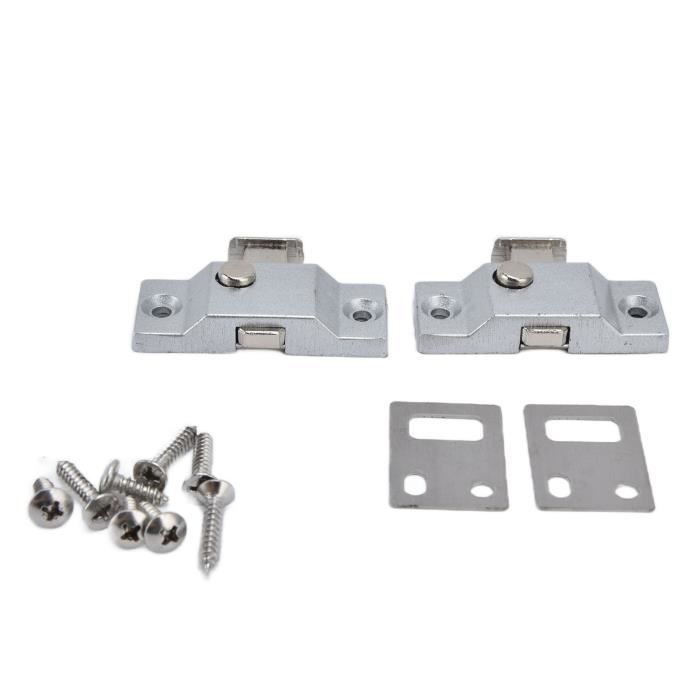 Dioche Serrure de loquet de porte Serrure à loquet 2 ensemble verrou de ...