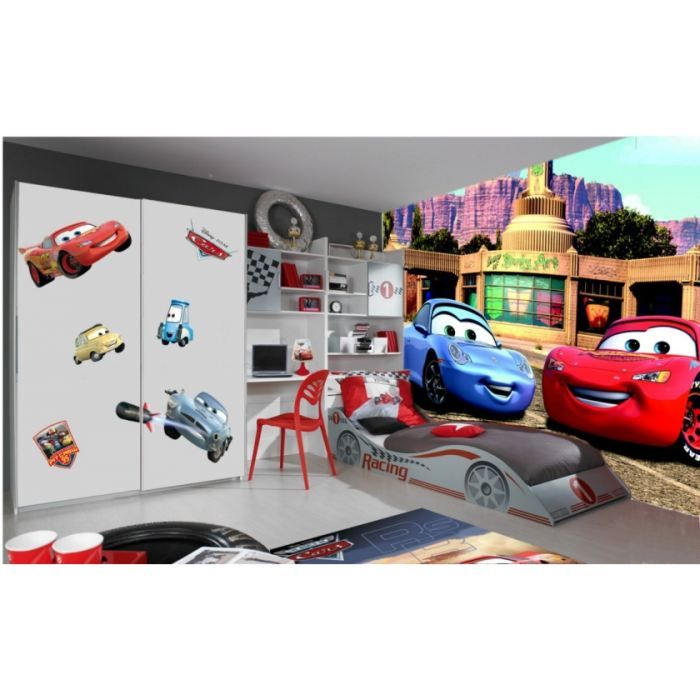 Poster Xxl Intisse Cars 2 Disney 160x115 Cm à Prix Carrefour