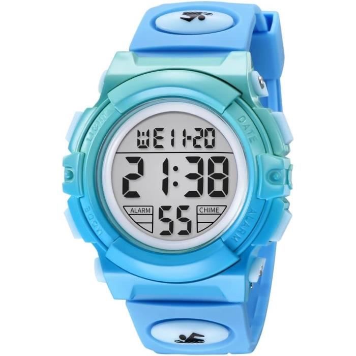 Montre Garcon ALPS Montre Enfant Fille Garu00e7on Digitale Etanche