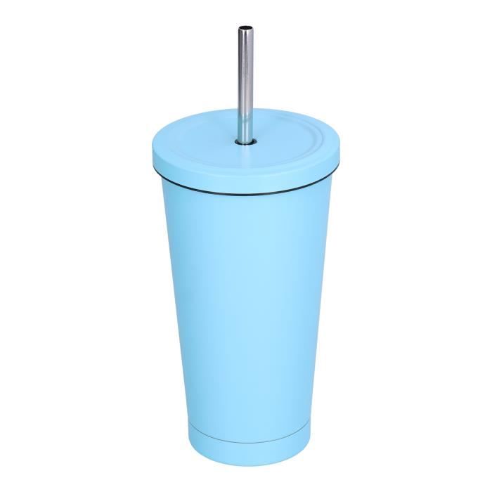 Shiyou-40 Oz Gobelet En Acier Inoxydable Isolé à Double Paroi Avec Couvercle Et Paille Pour Caf Th Boisson Bouteille D Eau Poign E Anti D Versement Tanc