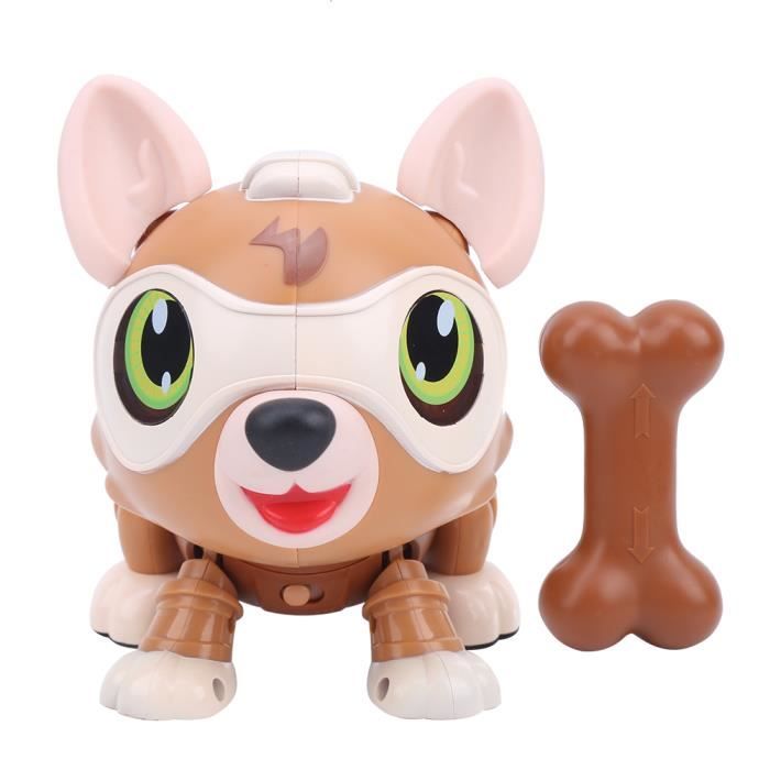 Fdit Jouet de chien robot Chien de Robot à Commande Vocale Jouet Modèle Fdit Jouet de chien robot Chien de Robot à Commande Vocale Jouet Modèle
