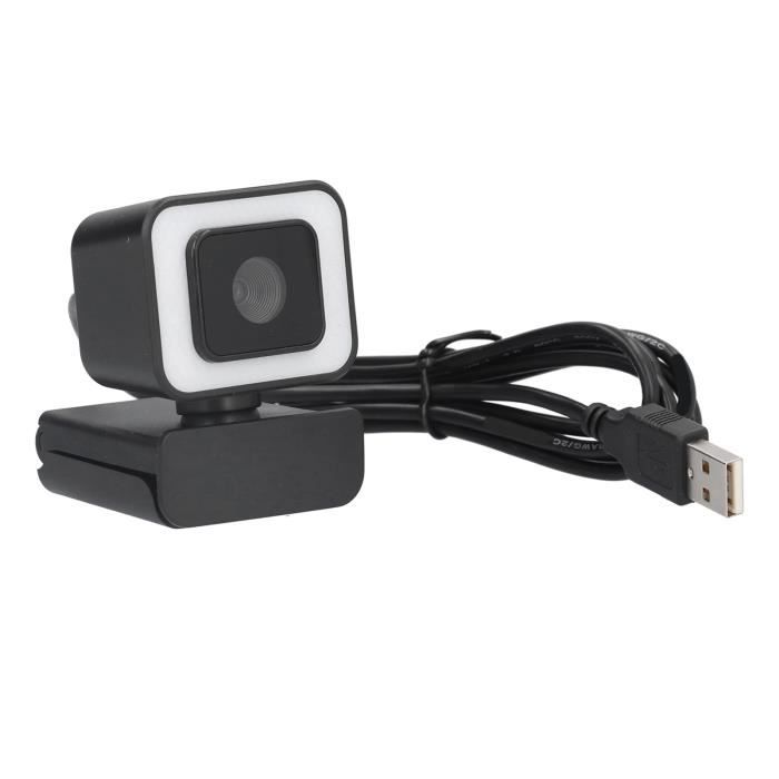 Fdit caméra vidéo cam USB 1080p 30fps Rotation à 360 ° Caméra USB HD