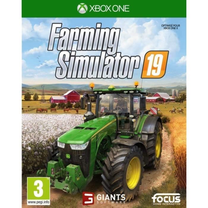 Focus Simulation Agricole - Farming Simulator - Xbox One - Véhicules Et Équipements Authentiques - Garage Complet