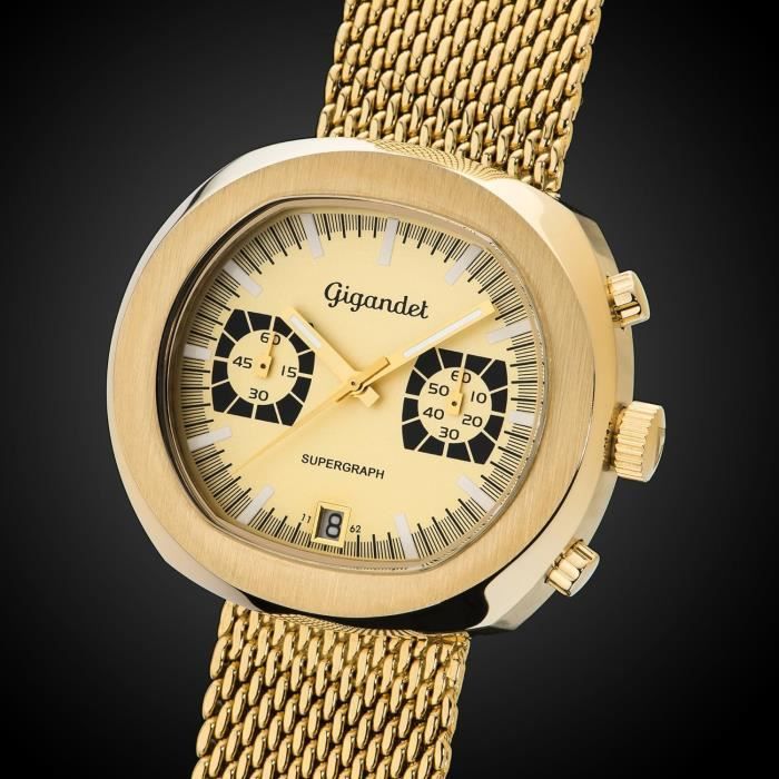Montre Gigandet Homme Analogique Quartz Japonais avec Bracelet en