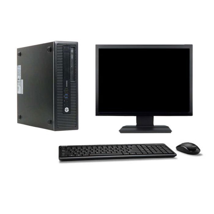 PC HP 800 G1 Ecran 22 Core i7-4790 RAM 16Go Disque 1To Windows 10 Wifi - Hewlett packard