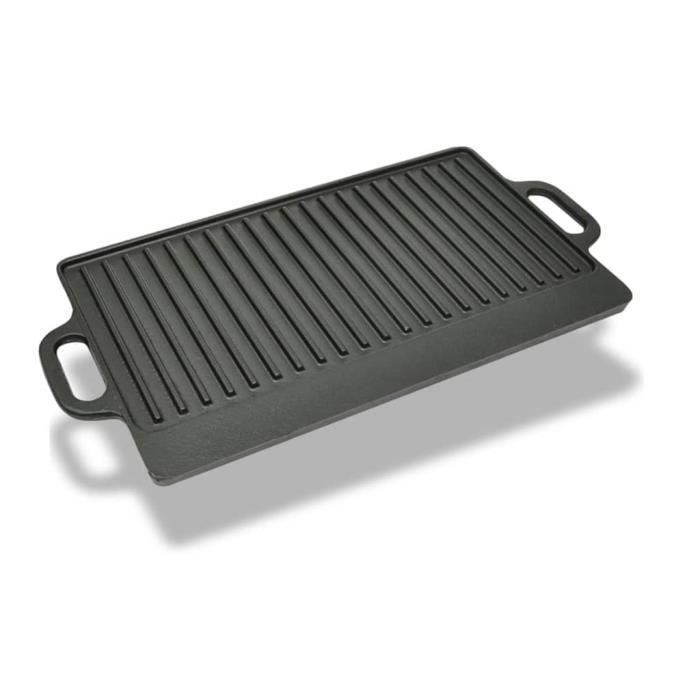 Gril De Contact, Plaque De Gril En Fonte Rainurée, 1800 W Gastronomie Multigrill Pour Panini