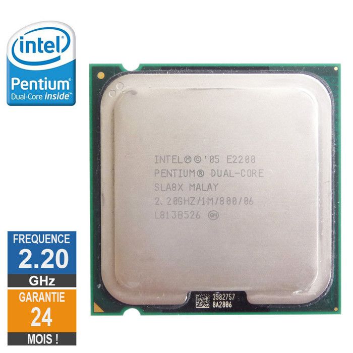 Intel Pentium Dual Core E2200 - vue 3