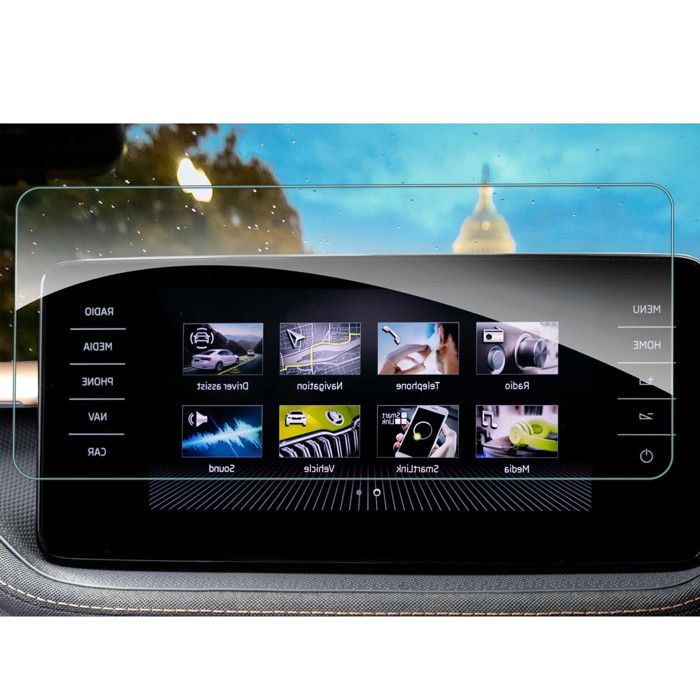 BROTECT Entspiegelungs Schutzglas für Skoda Scala Infosystem Amundsen 9.2 2022 Schutzfolie Matt [Extrem Kratzfest 9H, Anti-Fingerprint