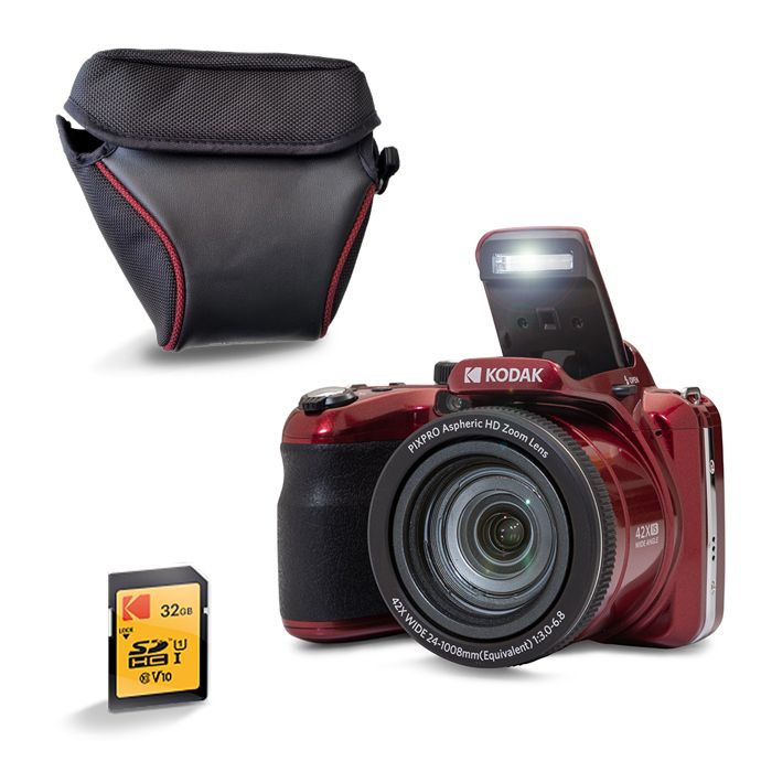 KODAK Pixpro AZ425 Appareil Photo Bridge 20 MP avec Zoom Optique 42x + Étui de Protection + Carte SD – Vidéo Full HD Grand Angle 24 mm Stabilisateur Écran LCD 3 – Neuf - vue 5