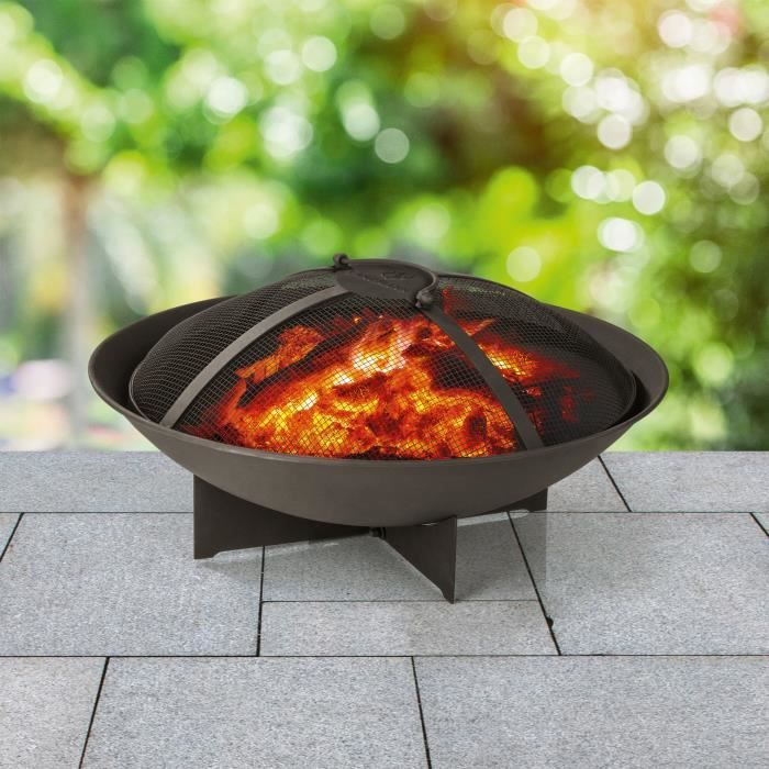 BBQ-Toro Grill à charbon de bois, Fumeur, Chariot de barbecue
