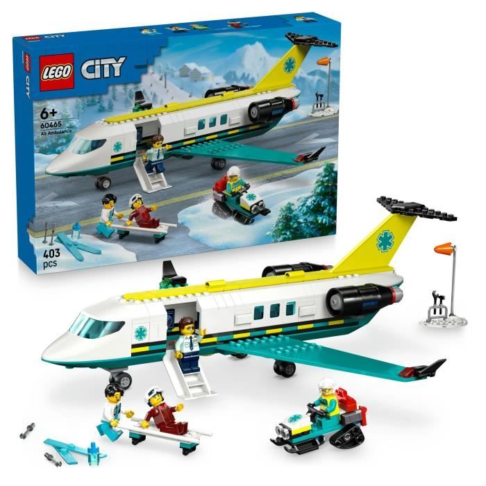 LEGO® City 60465 ’ambulance de secours aérienne - vue 2