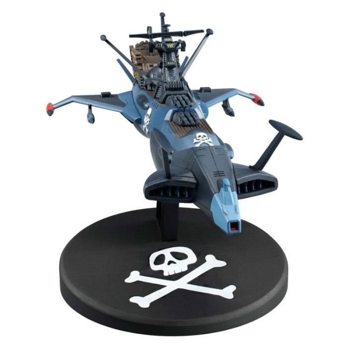 Figurine Albator/Captain Harlock - Réplique Space Pirate Battleship Arcadia  17cm - Cdiscount Jeux - Jouets