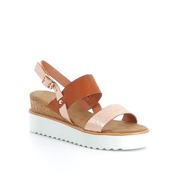 sandale semelle blanche