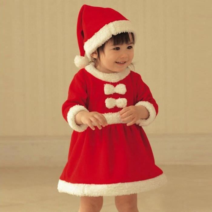 ensemble de noel bebe fille