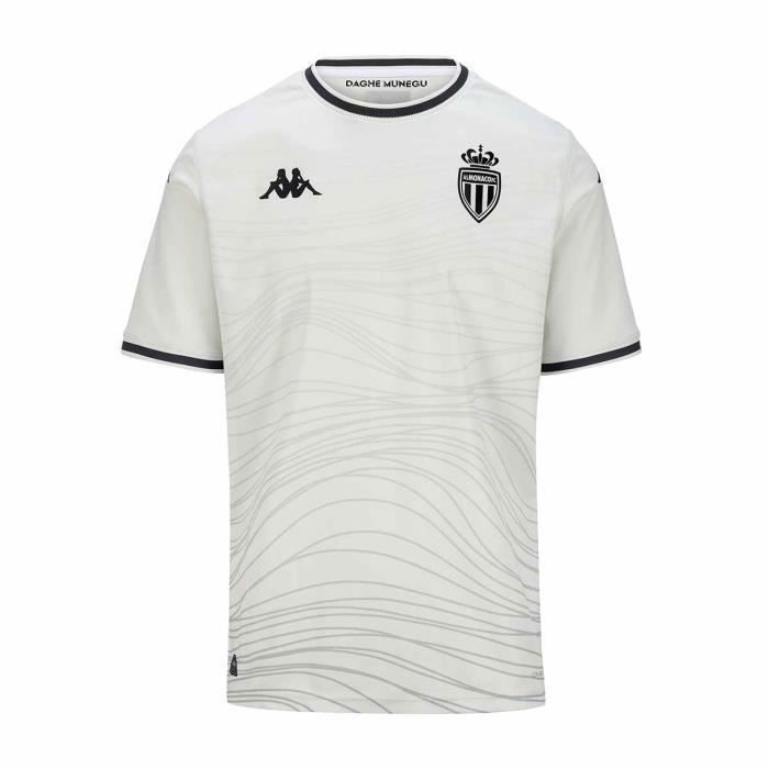 Maillot Kombat Third AS Monaco 24/25 pour Garçon Gris