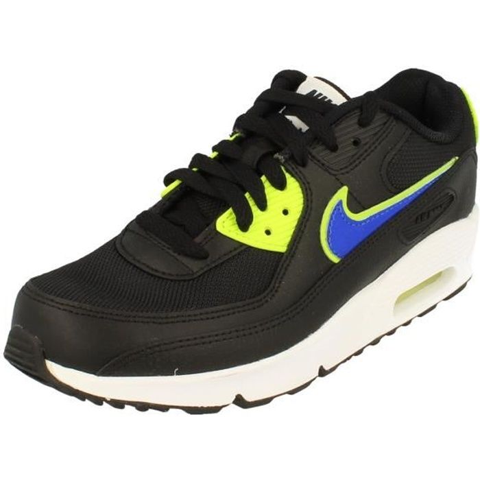 Running - Nike - Air Max 90 GS - Noir - Mixte - Drop 10 mm