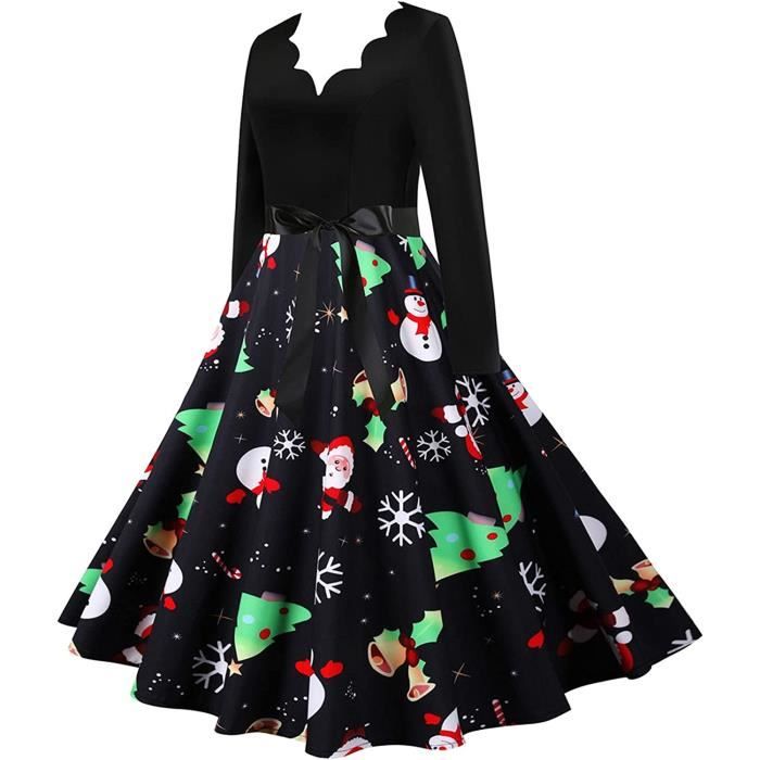 Robe de noel femme sales