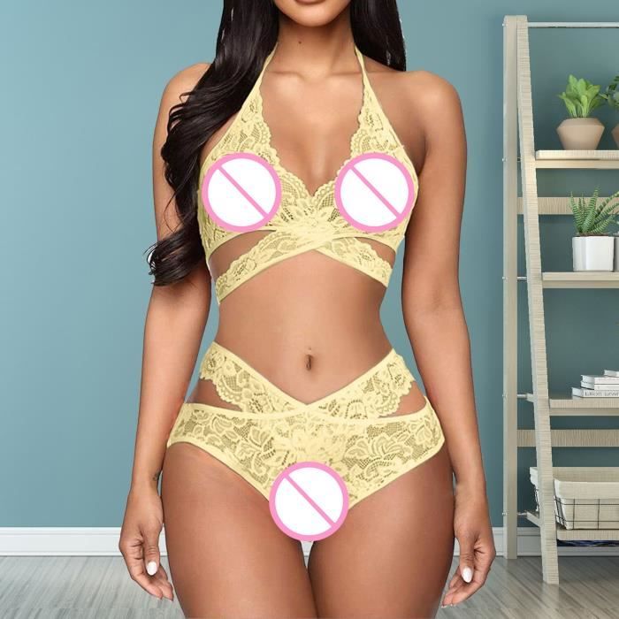 Ensemble Lingerie IMPLICITE : Soutien-gorge & Culotte String Taille 40/90C - Neuf Sans étiquettes