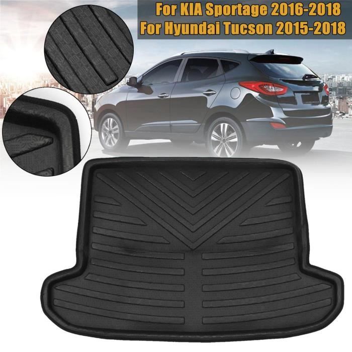 4 TAPIS CAOUTCHOUC HYUNDAI TUCSON 3 2015 A AUJOURD/'HUI 3D TPE SUR MESURE