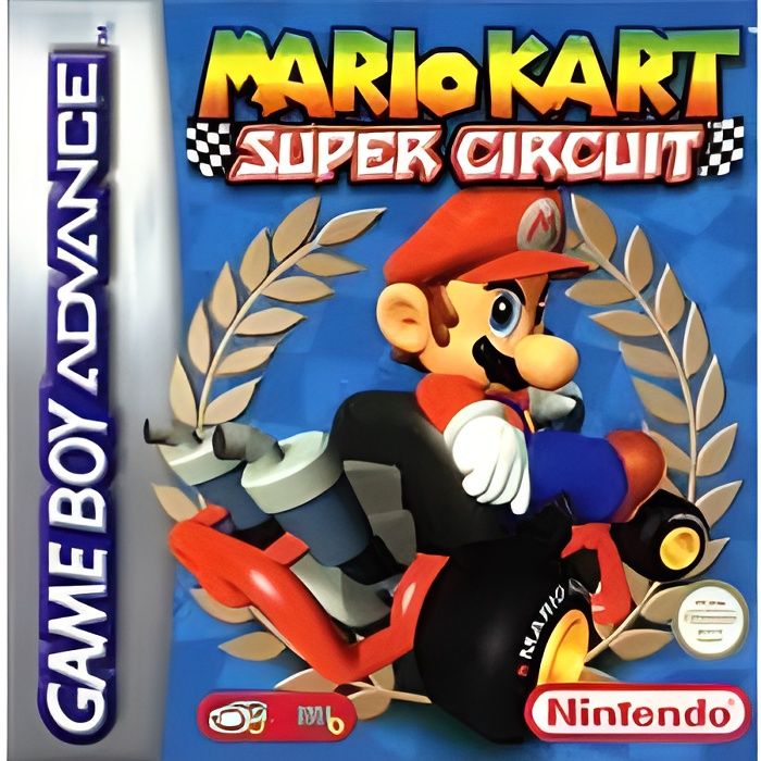 jeu pour nintendo gba mario kart