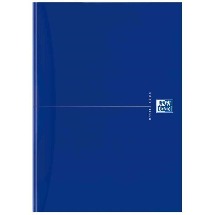 Carnet De Croquis Oxford A4 – 96 Feuilles 100 G – Couverture Rigide Noire – Papier Sans Acide
