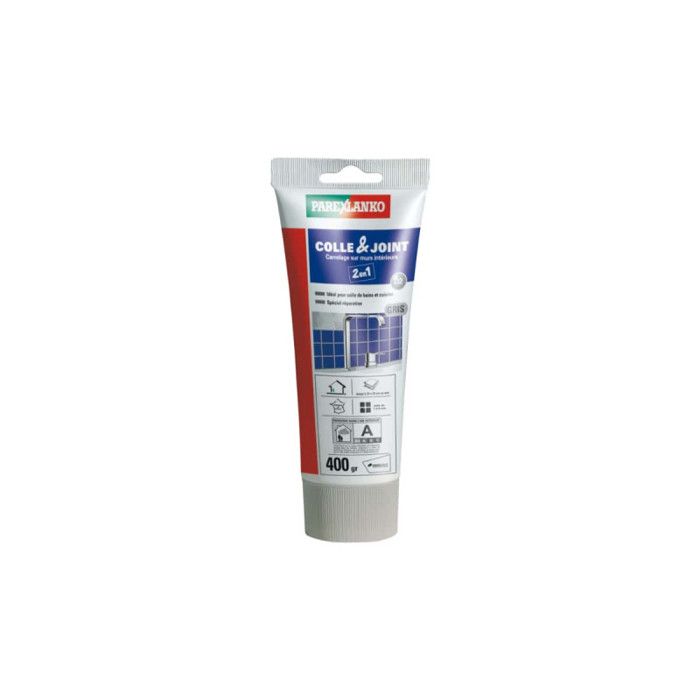 COLLE ET JOINT PATE GRIS 400GR
