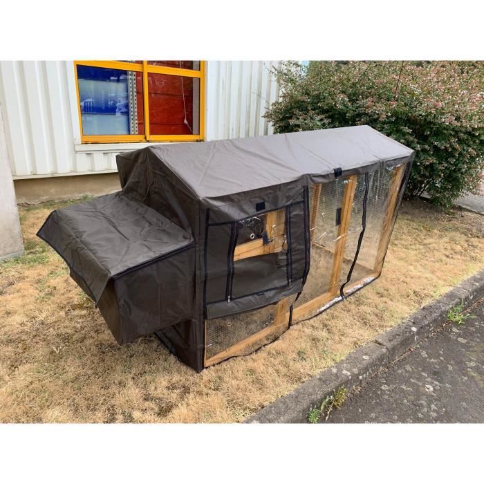 Meilleurs prix pour Enveloppe Imperméable Pluie Et Vent pour Poulailler Chabo - Poulailler Direct