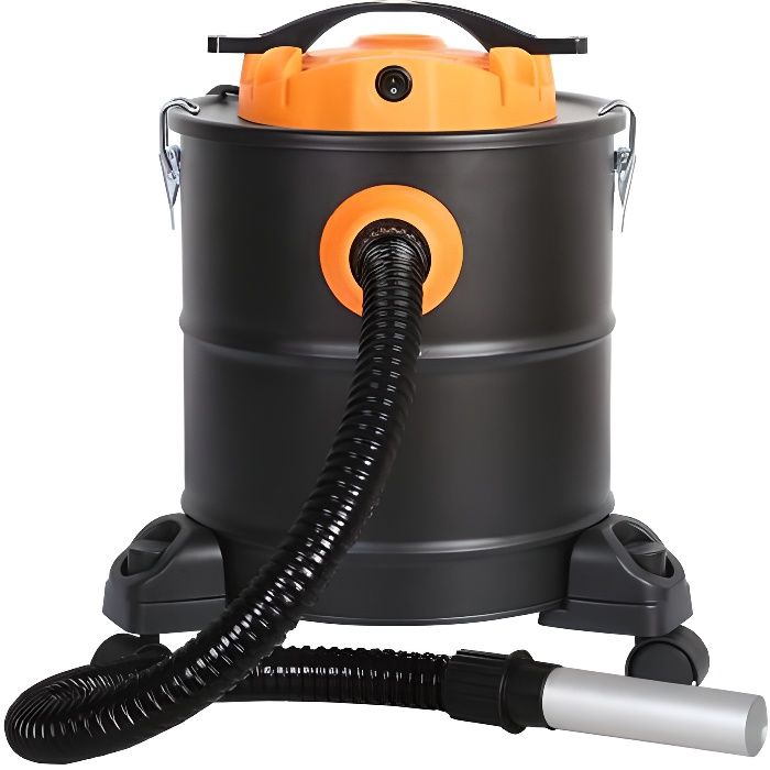 Aspirateur 2en1 Cendres Et Poussières 2000W - 20L - Filtre HEPA - Pour Cheminée, Atelier