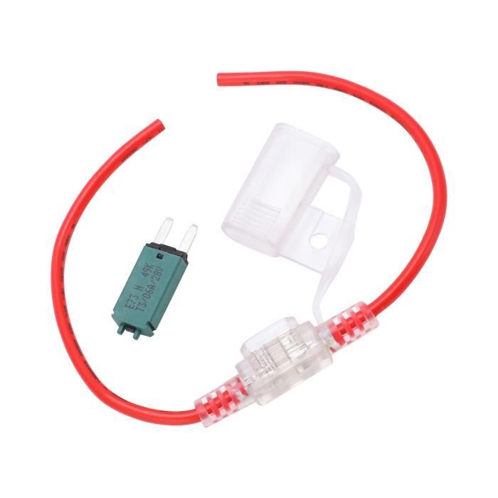 GOTOTOP fusible de voiture Kit de fusibles à lame de 220 pièces Petit kit d'assortiment de