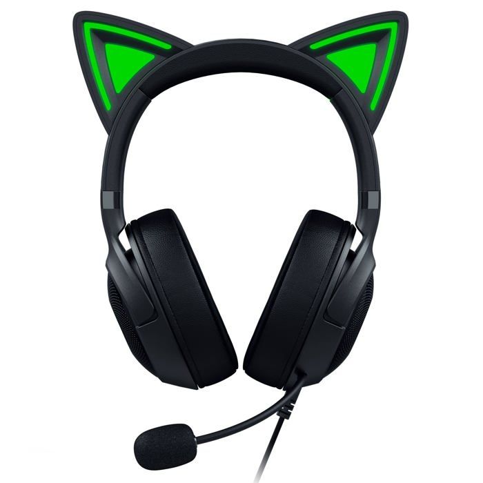 Casque de jeu - Razer - Kraken Kitty V2 - Noir - USB-A - Over-Ear