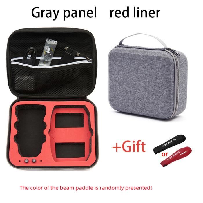 Sinyutia Lipo Sac de rangement ignifuge pour batterie DJI Mini 4 Pro/Mini 3 Pro Drone Accessoires, Noir/blanc, Sac de sécurité
