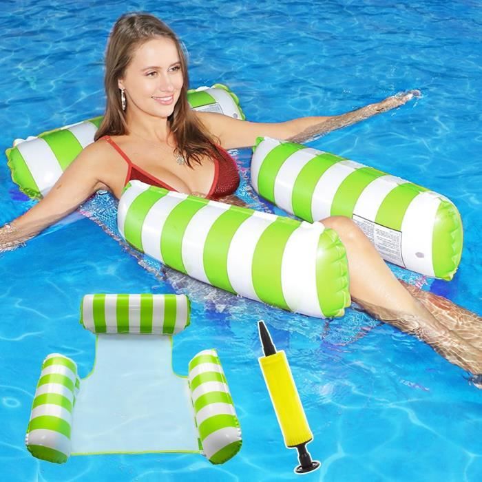 Hamac Gonflable à L'eau, Canapé-lit, Lit De Piscine Gonflable 4 En 1 Hamac Flottant Pliable Multi Usages Flotteur De Plage Portable Ultra Lger Bleu Clair 67373916 Hamac Gonflable à L'eau, Canapé-lit, Lit De Piscine Gonflable 4 En 1 Hamac Flottant Pliable Multi Usages Flotteur De Plage Portable Ultra Lger Bleu Clair 67373916