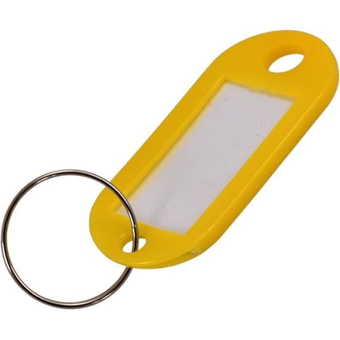 Étiquettes Numérotées Plastique 1 à 100 Avec Porte-clés - Diamètre 3 Cm - À Assembler Soi-même - Pour Rangement, Identification - Violet