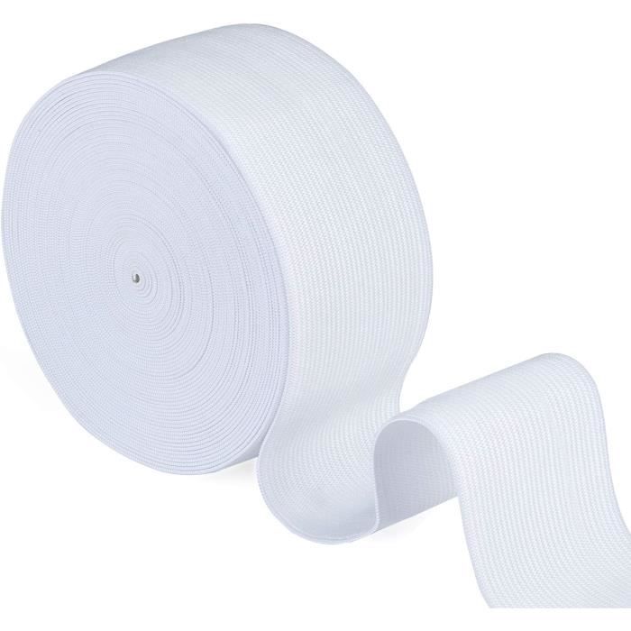 Bande élastique Large Sergé 1,2 Cm X 2 Yards Marron Foncé - Neuf Pour Couture