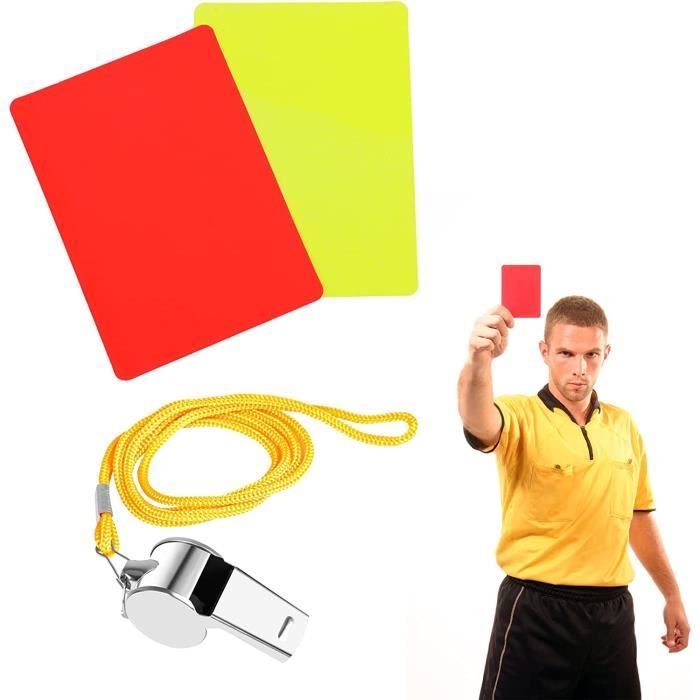 Sifflet D'arbitre Avec Cordon De Poignet - Pour Football, Rugby, Hockey